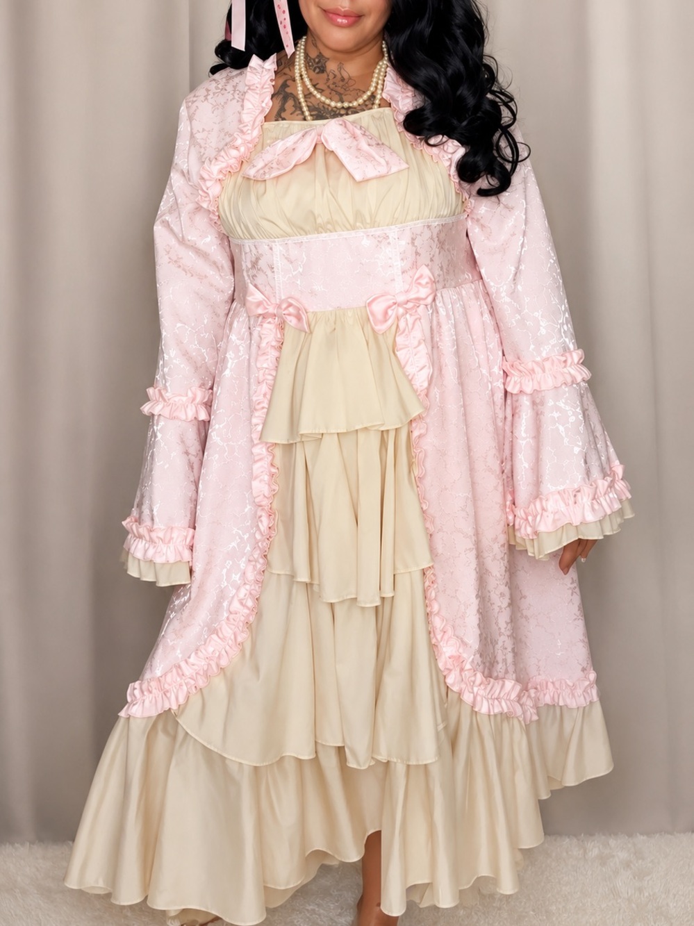 Vintage Pastel Rococo Fairy Dress